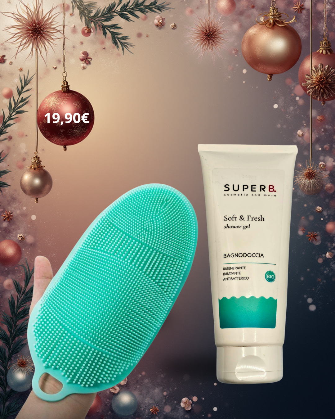 Set Showergel+Guanto silicone