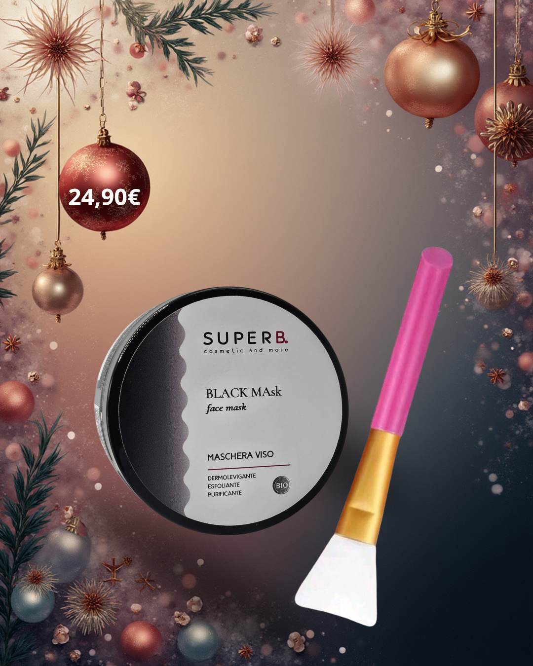 Maschera pelli impure +spatola