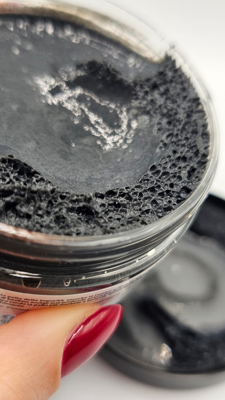 BLACK MASK maschera viso detox dermolevigante (ottima per pelli grasse, impure e con acne)